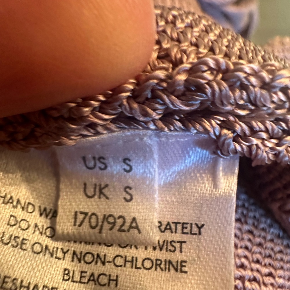 Free People Lavender/Mauve Sweater- Size Small - Picture 10 of 10